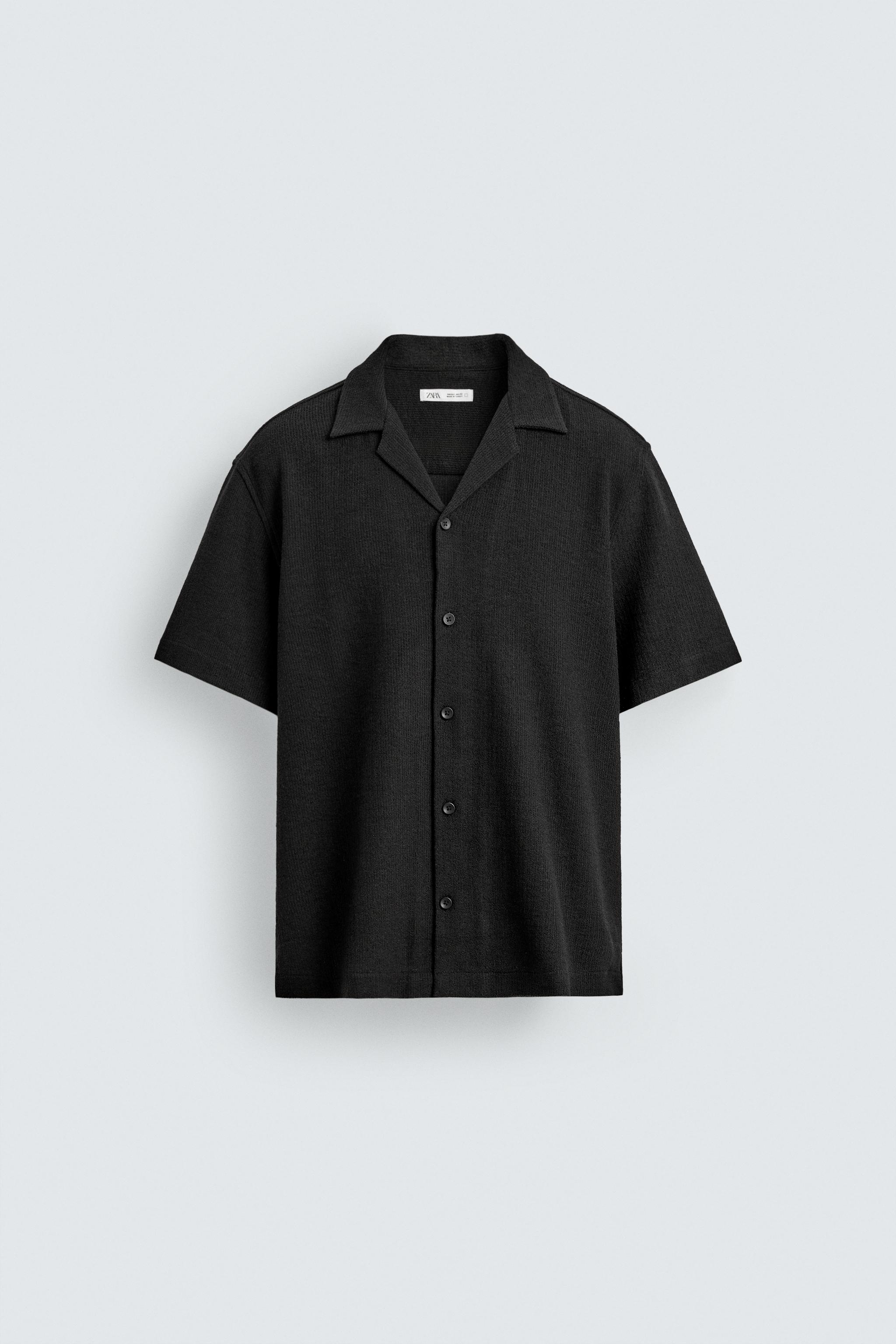 TEXTURED WEAVE SHIRT